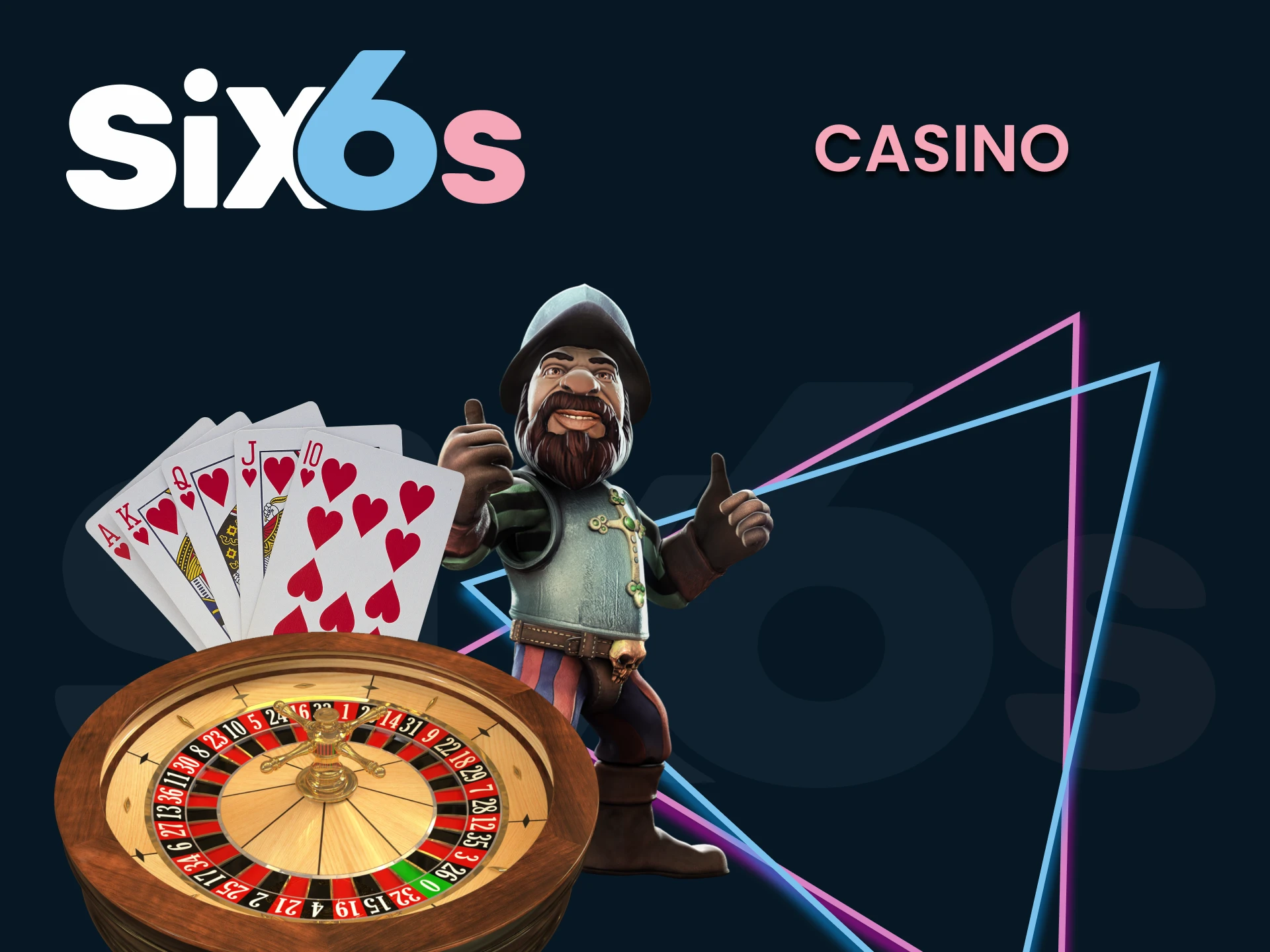 Play casino with Six6s.