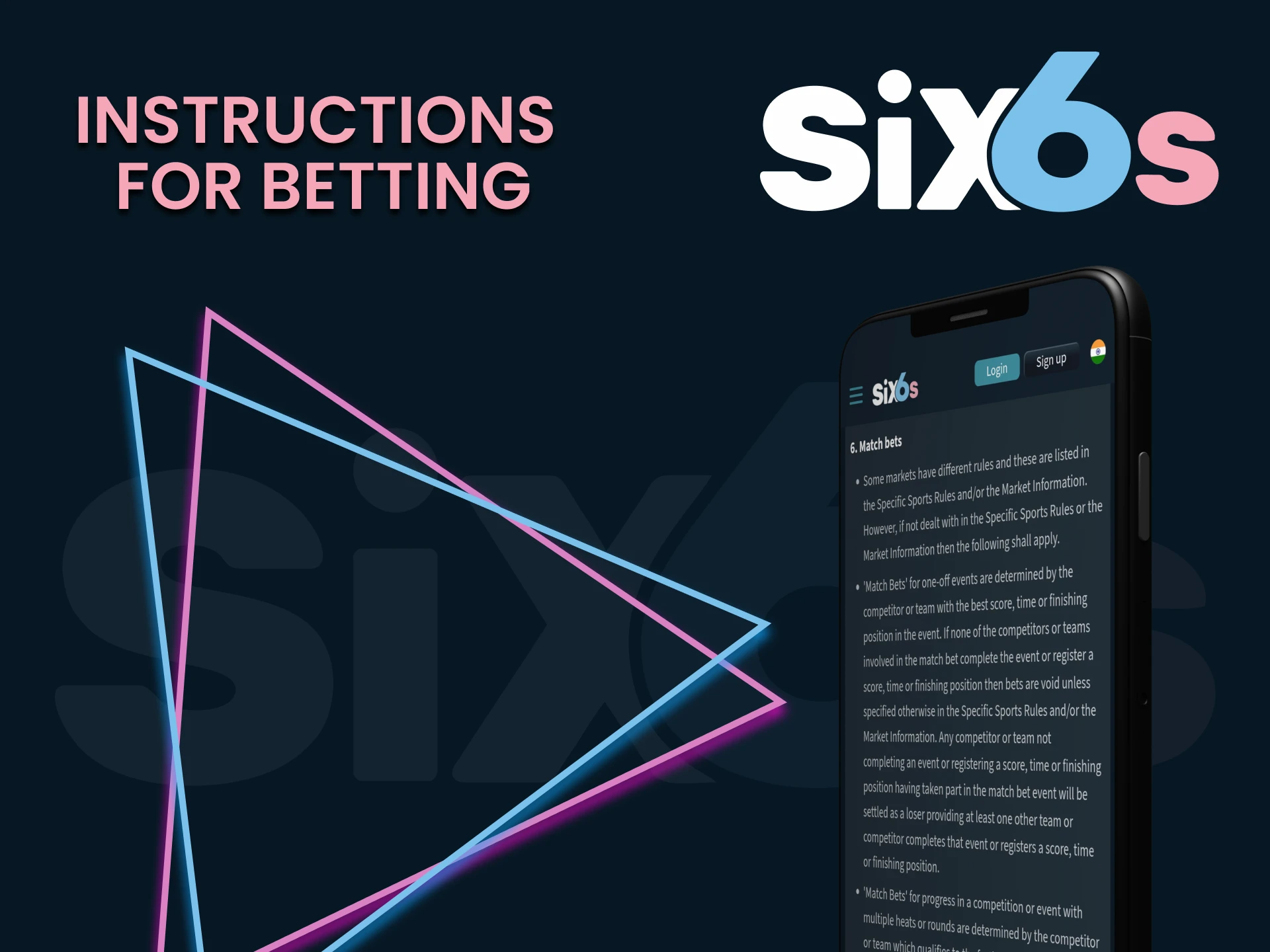 We will tell you all about how to bet on Six6s.