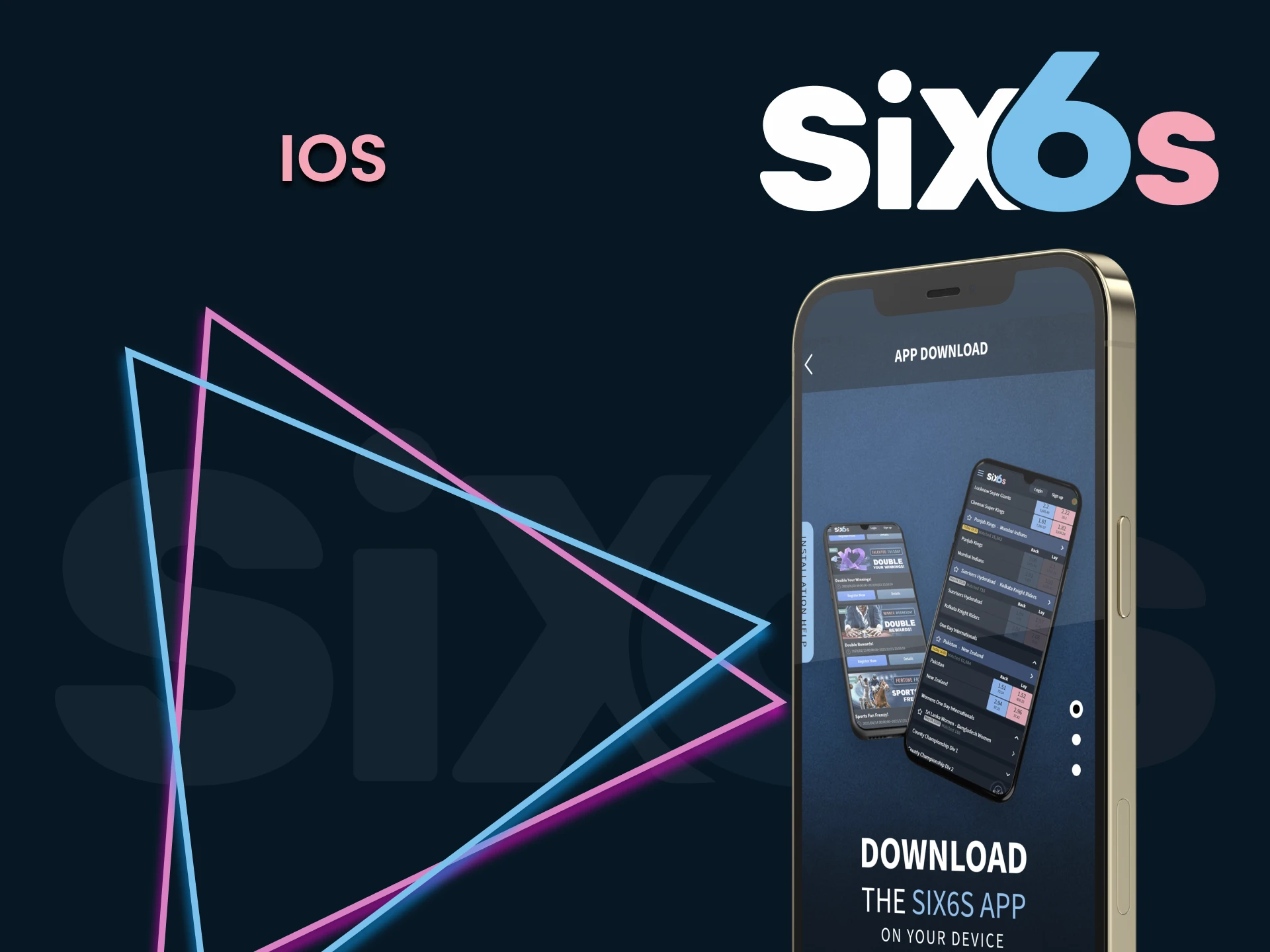 Install the Six6s app for iOS.