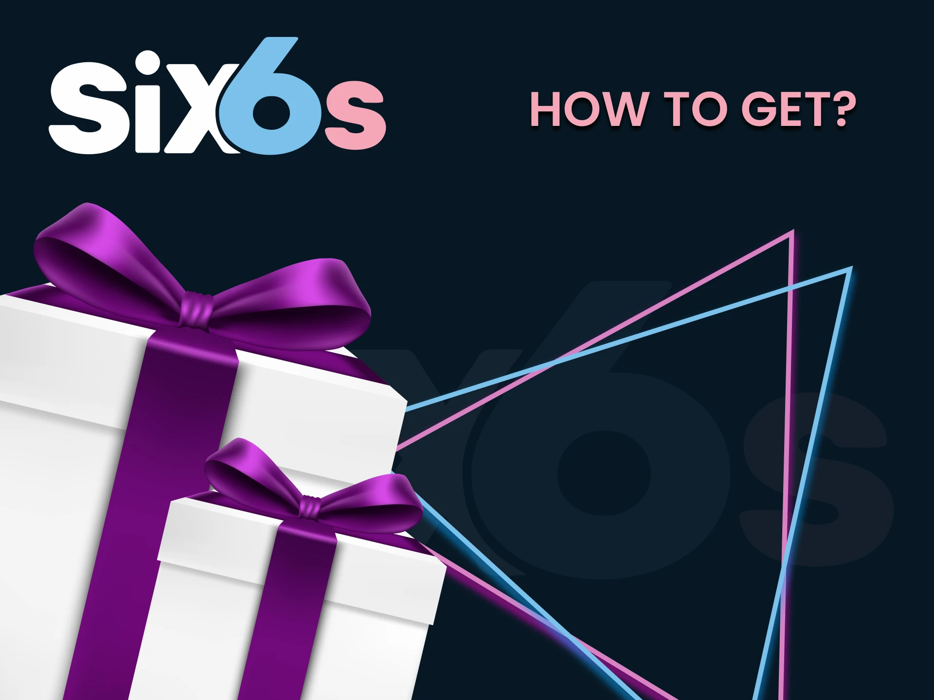 We will tell you how to get a special code from Six6s for a bonus.